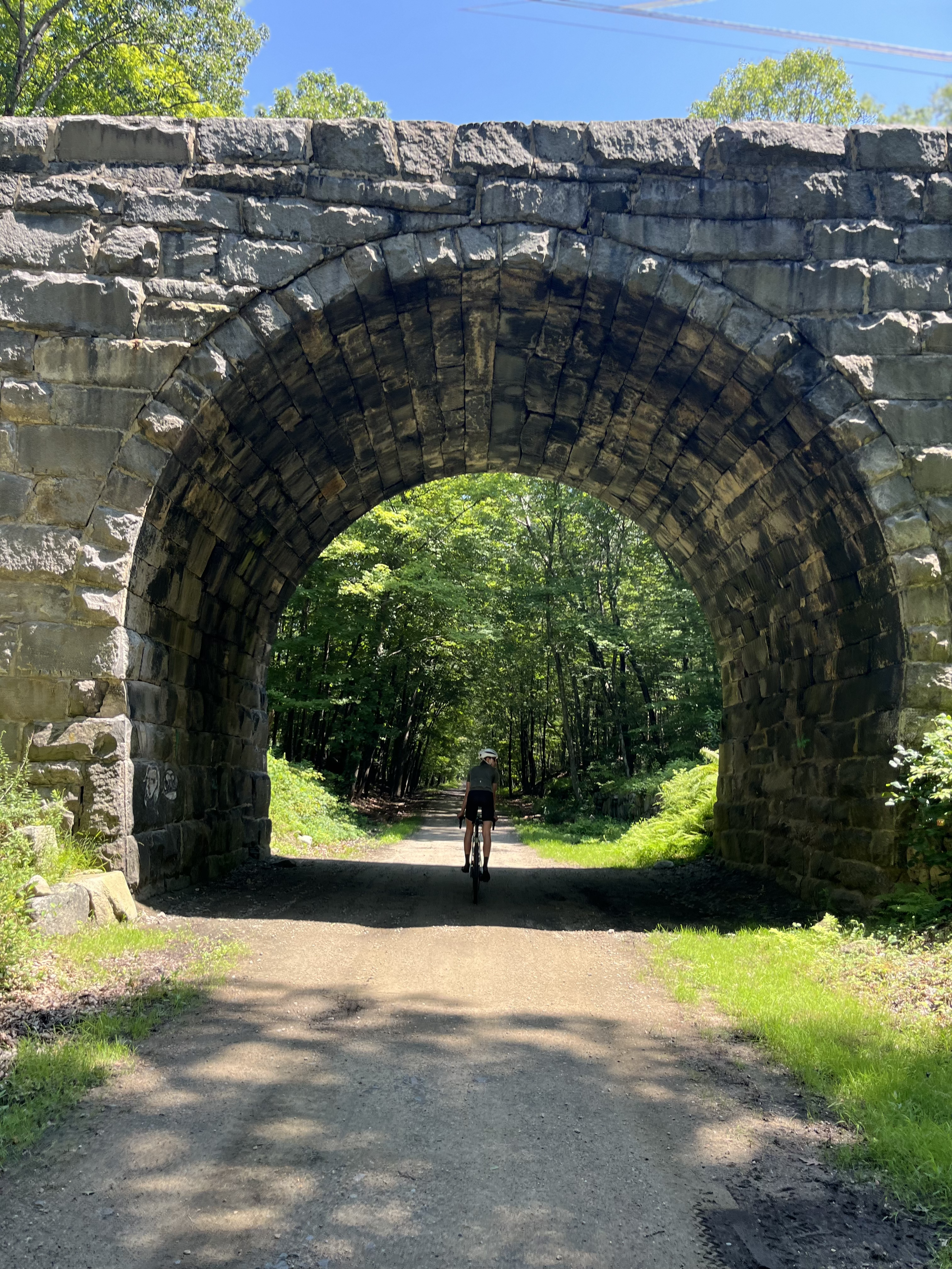Biking the Airline Trail in Connecticut